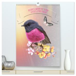 Bibelworte für Vogelfreunde (hochwertiger Premium Wandkalender 2024 DIN A2 hoch), Kunstdruck in Hochglanz von SWITZERLAND,  ©KAVODEDITION