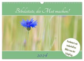 Bibelzitate, die Mut machen! (Wandkalender 2024 DIN A3 quer), CALVENDO Monatskalender von Webeler,  Janita