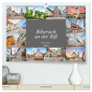 Biberach an der Riß Impressionen (hochwertiger Premium Wandkalender 2024 DIN A2 quer), Kunstdruck in Hochglanz von Meutzner,  Dirk