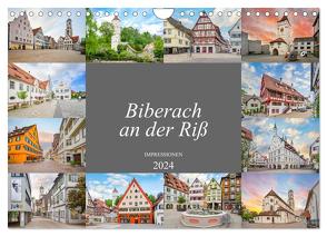 Biberach an der Riß Impressionen (Wandkalender 2024 DIN A4 quer), CALVENDO Monatskalender von Meutzner,  Dirk