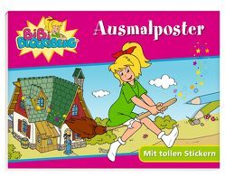 Bibi Blocksberg: Ausmalposter von Kiddinx Media GmbH