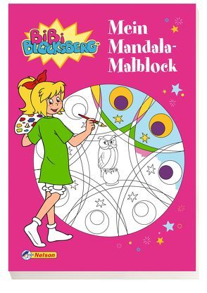 Bibi Blocksberg: Mein Mandala-Malblock von Kiddinx Media GmbH, Rudolph,  Imke