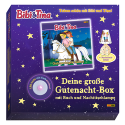 Bibi & Tina: Deine große Gutenacht-Box mit Buch und Nachttischlampe von Panini
