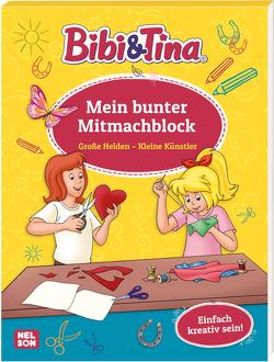 Bibi und Tina: Große Helden – Kleine Künstler: Mein bunter Mitmachblock