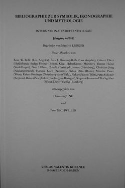 Bibliographie zur Symbolik, Ikonographie und Mythologie von Eschweiler,  Peter, Jung,  Hermann