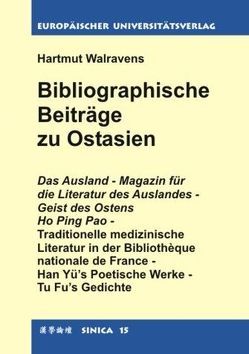 Bibliographische Beiträge zu Ostasien von Walravens,  Hartmut