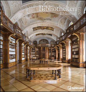 Bibliotheken 2022 – Wand-Kalender – Foto-Kalender – 45×48 – Bücher