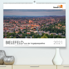 BIELEFELD aus der Vogelperspektive (Premium, hochwertiger DIN A2 Wandkalender 2021, Kunstdruck in Hochglanz) von Inh. Sandra Finger,  himmelstarter