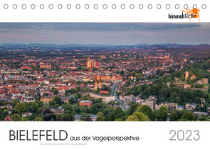 BIELEFELD aus der Vogelperspektive (Tischkalender 2023 DIN A5 quer) von Inh. Sandra Finger,  himmelstarter