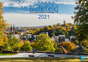 Bielefeld – Die freundliche Stadt am Teutoburger Wald (Tischkalender 2021 DIN A5 quer) von Kloss,  Wolf
