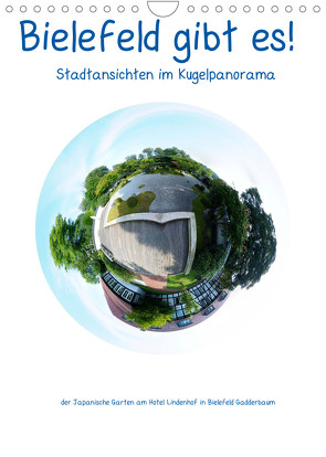 Bielefeld gibt es! Stadtansichten im Kugelpanorama (Wandkalender 2022 DIN A4 hoch) von Schwarzer,  Kurt
