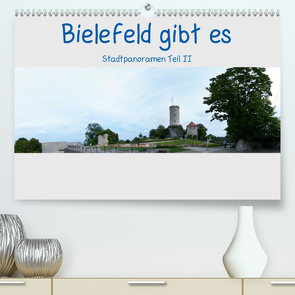 Bielefeld gibt es! Stadtpanoramen Teil 2 (Premium, hochwertiger DIN A2 Wandkalender 2021, Kunstdruck in Hochglanz) von Schwarzer,  Kurt