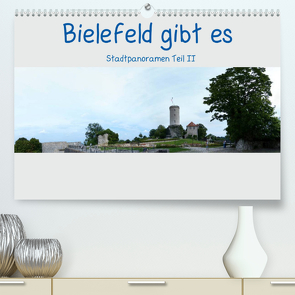 Bielefeld gibt es! Stadtpanoramen Teil 2 (Premium, hochwertiger DIN A2 Wandkalender 2022, Kunstdruck in Hochglanz) von Schwarzer,  Kurt