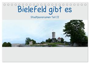 Bielefeld gibt es! Stadtpanoramen Teil 2 (Tischkalender 2024 DIN A5 quer), CALVENDO Monatskalender von Schwarzer,  Kurt