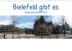Bielefeld gibt es! Stadtpanoramen (Wandkalender 2023 DIN A3 quer) von Schwarzer,  Kurt