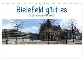 Bielefeld gibt es! Stadtpanoramen (Wandkalender 2024 DIN A4 quer), CALVENDO Monatskalender von Schwarzer,  Kurt