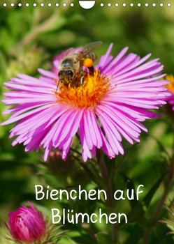 Bienchen auf Blümchen (Wandkalender 2022 DIN A4 hoch) von kattobello