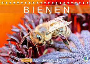 Bienen auf Sammeltour (Tischkalender 2022 DIN A5 quer) von CALVENDO