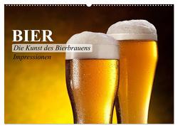 Bier. Die Kunst des Bierbrauens. Impressionen (Wandkalender 2024 DIN A2 quer), CALVENDO Monatskalender von Stanzer,  Elisabeth
