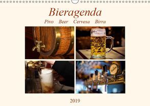 Bieragenda – Pivo Beer Cervesa Birra (Wandkalender 2019 DIN A3 quer) von M. Krahe,  Matthias