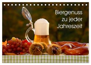 Biergenuss zu jeder Jahreszeit (Tischkalender 2024 DIN A5 quer), CALVENDO Monatskalender von Jäger,  Anette/Thomas