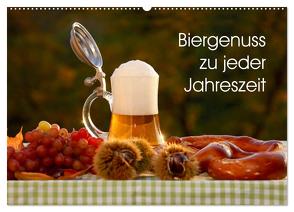 Biergenuss zu jeder Jahreszeit (Wandkalender 2024 DIN A2 quer), CALVENDO Monatskalender von Jäger,  Anette/Thomas