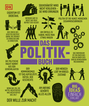 Big Ideas. Das Politik-Buch von Dacombe,  Rod, Farndon,  John, Hodson,  A. S., Johnsøn,  Jesper, Kelly,  Paul, Kishtainy,  Niall, Meadway,  James, Pusca,  Anca, Weeks,  Marcus