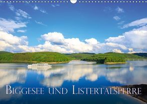 Biggesee und Listertalsperre (Wandkalender 2019 DIN A3 quer) von Wigger,  Dominik