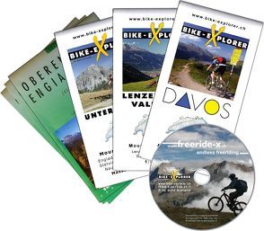 Bike-Explorer Freeride-X, Set inkl. GPS-Tracks von Schierle,  Gerd, Schierle,  Michelle