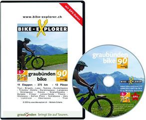Bike-Explorer Graubünden Bike 90, CD-ROM inkl. GPS-Tracks von Schierle,  Michelle