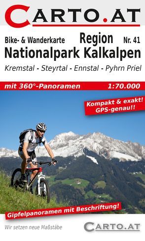 Bike- & Wanderkarte 41 Region Nationalpark Kalkalpen