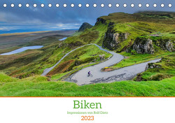 Biken – Impressionen von Rolf Dietz (Tischkalender 2023 DIN A5 quer) von Dietz,  Rolf