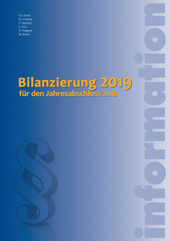 Bilanzierung 2019 von Brein,  Markus, Denk,  Christoph, Krainer,  Wolfgang, Reisner,  Petra, Sixl,  Gunnar, Wagner,  Doris