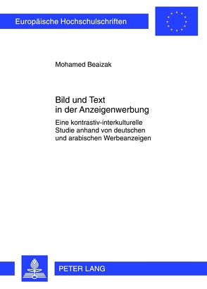 Bild und Text in der Anzeigenwerbung von Beaizak,  Mohamed