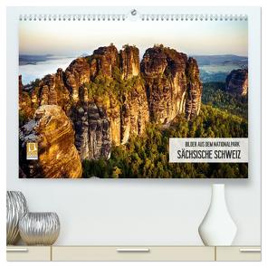 Bilder aus dem Nationalpark Sächsische Schweiz (hochwertiger Premium Wandkalender 2024 DIN A2 quer), Kunstdruck in Hochglanz von Meutzner,  Dirk
