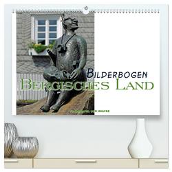Bilderbogen Bergisches Land (hochwertiger Premium Wandkalender 2024 DIN A2 quer), Kunstdruck in Hochglanz von Haafke,  Udo