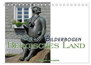 Bilderbogen Bergisches Land (Tischkalender 2024 DIN A5 quer), CALVENDO Monatskalender von Haafke,  Udo