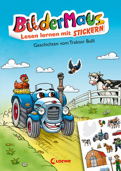 Bildermaus – Lesen lernen mit Stickern – Geschichten vom Traktor Bulli von Boehm,  Michael, THiLO