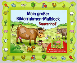 Bilderrahmen-Malblock: Bauernhof
