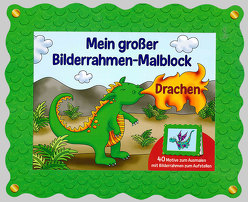 Bilderrahmen-Malblock: Drachen