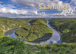 Bildkalender Saarland 2022 A3 quer Spiralbindung von Klaes,  Holger