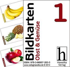 Bildkarten 1 (50 Aktivierungskarten zu Obst und Gemüse) für Demenzkranke von Hawelka Verlag