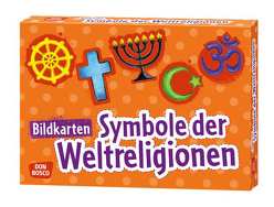 Bildkarten Symbole der Weltreligionen von Hinrichs,  Wolfgang