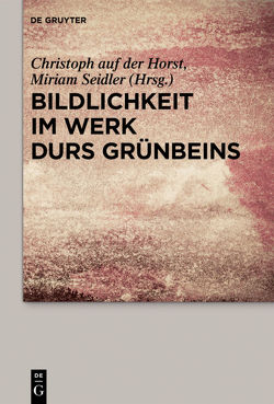 Bildlichkeit im Werk Durs Grünbeins von auf der Horst,  Christoph, Seidler,  Miriam