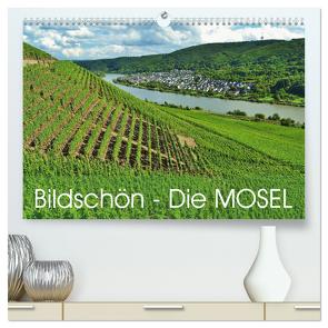 Bildschön – Die Mosel (hochwertiger Premium Wandkalender 2024 DIN A2 quer), Kunstdruck in Hochglanz von Heußlein,  Jutta