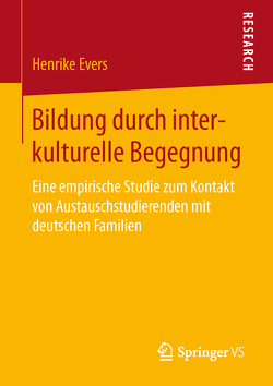 Bildung durch interkulturelle Begegnung von Evers,  Henrike