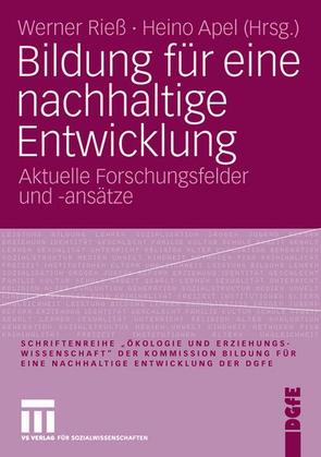 Bildung für eine nachhaltige Entwicklung von Apel,  Heino, Rieß,  Werner