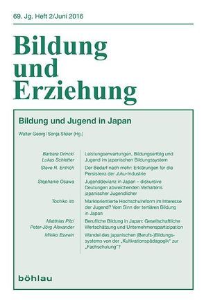 Bildung und Jugend in Japan von Georg,  Walter, Steier,  Sonja