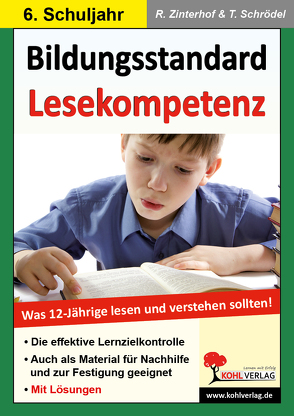 Bildungsstandard Lesekompetenz von Zinterhof,  Reinhold