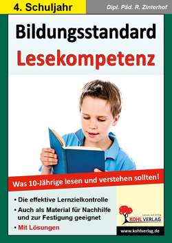 Bildungsstandard Lesekompetenz von Zinterhof,  Reinhold